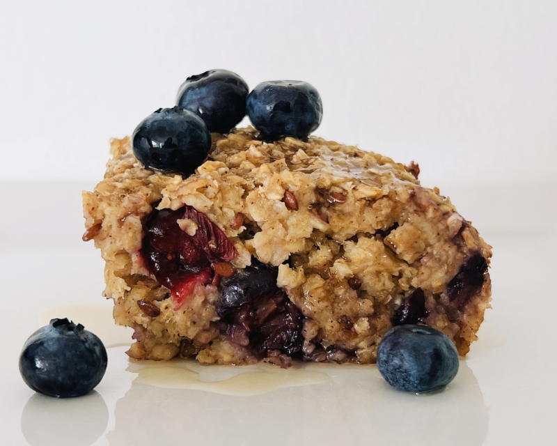Start Your Morning Right with Blueberry Banana Baked Oatmeal
