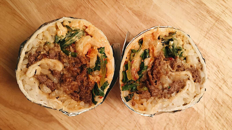 The Easy Way To Make Korean BBQ Beef Burrito