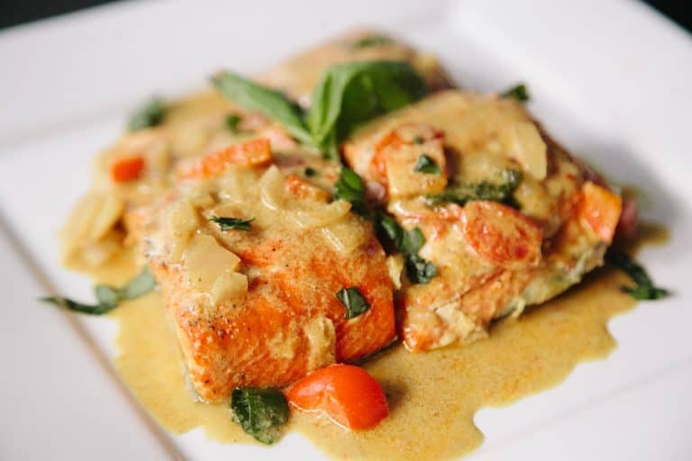 This Coconut Curry Salmon is Delicious and Easy