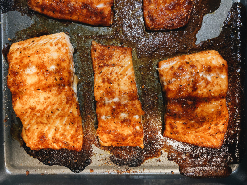 Cajun Butter Salmon