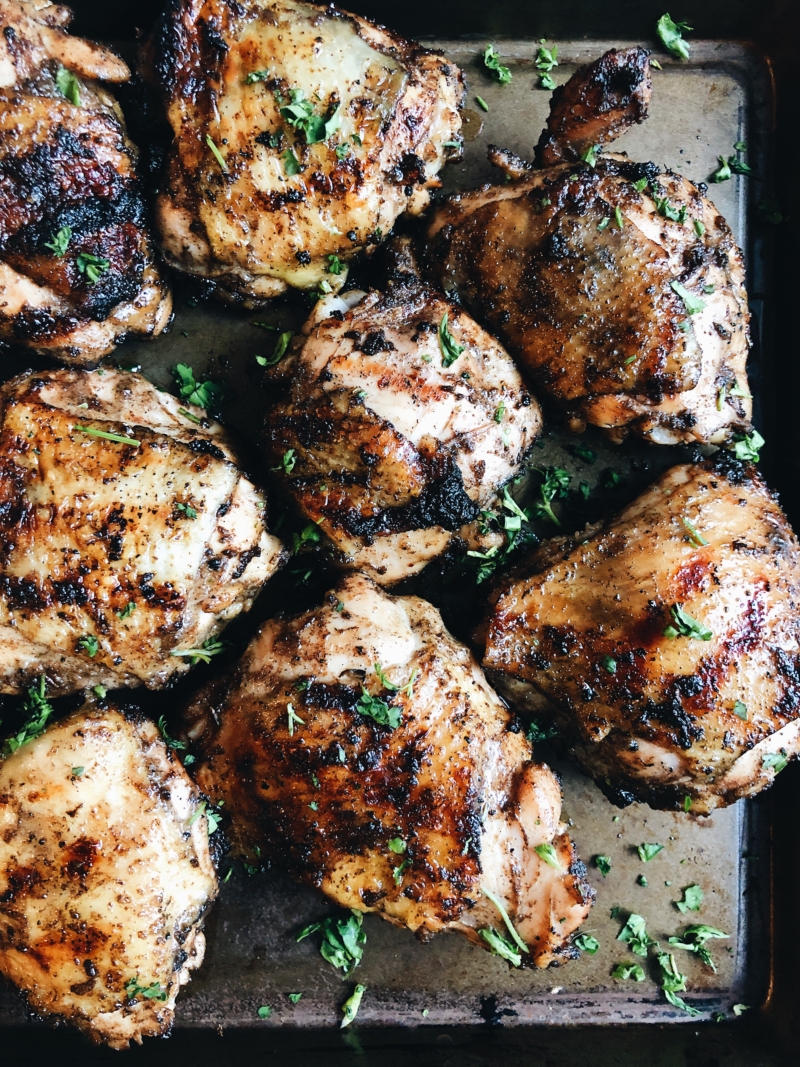 Jamaican Jerk Chicken with a homemade Jerk sauce