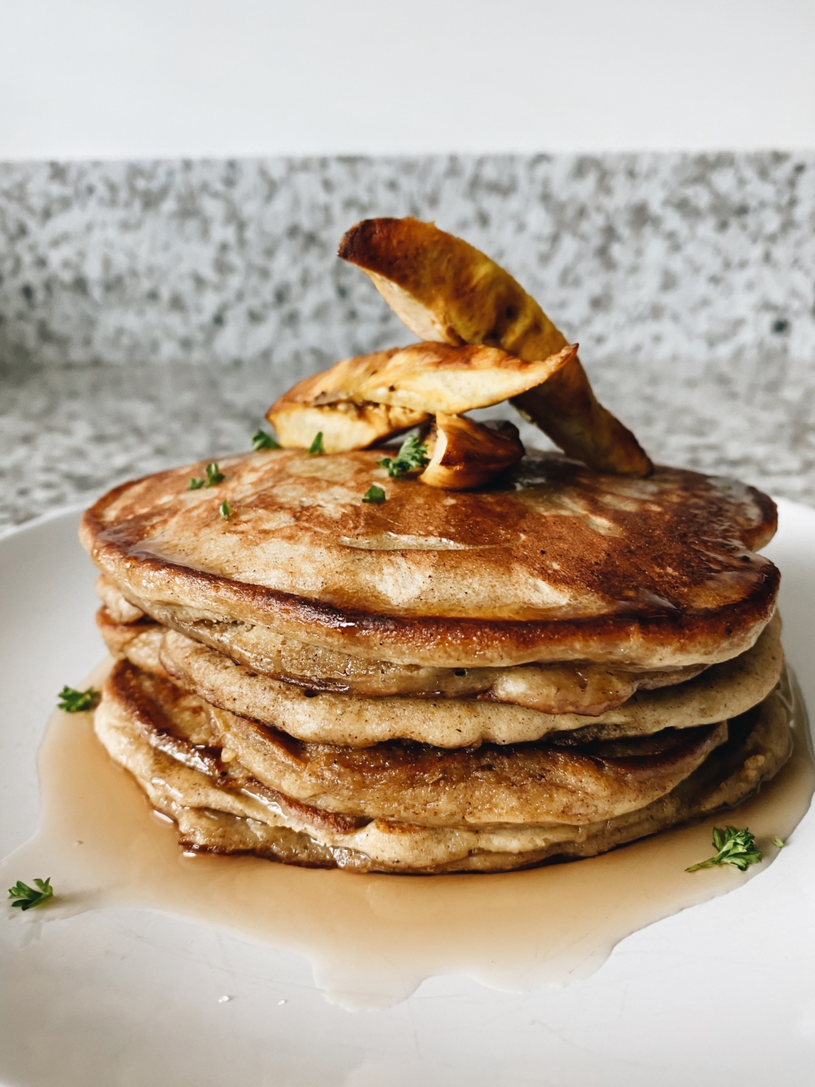 The Best Healthy Sweet Plantain Pancakes