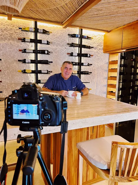 Chef Jose Lopez sharing his cooking in Costa Rica