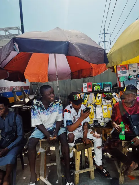 Lagos market photo 1