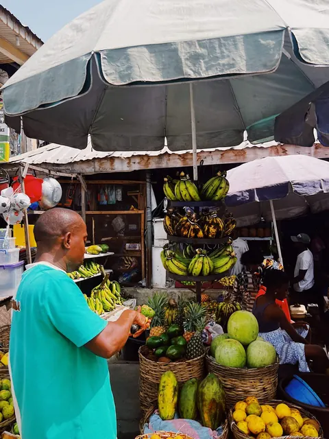 Lagos market photo 6