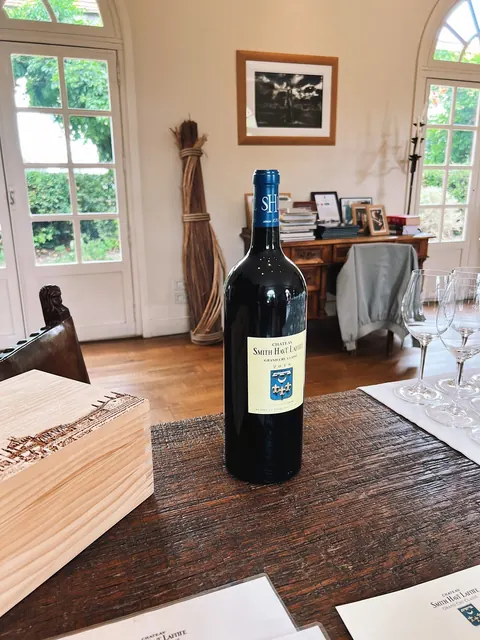 Bottle at the chateau