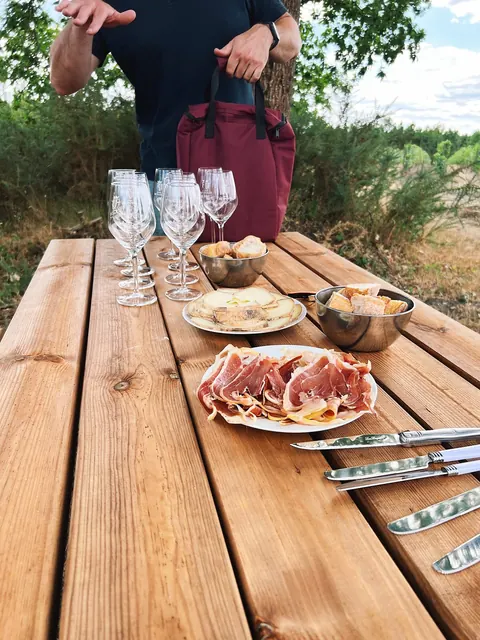 Vineyard picnic