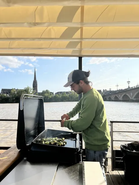 Cooking by the water