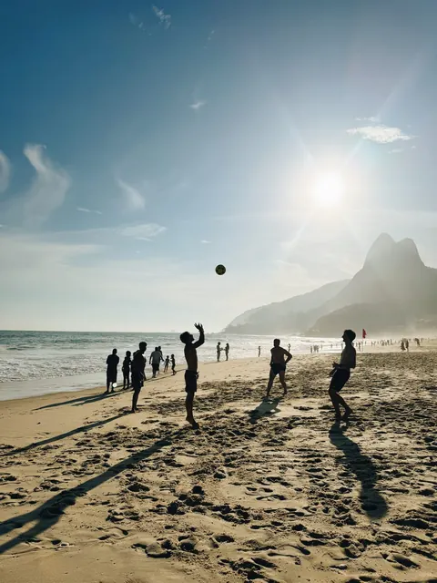 Beach light in Rio
