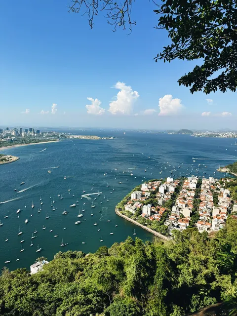Rio bay from above
