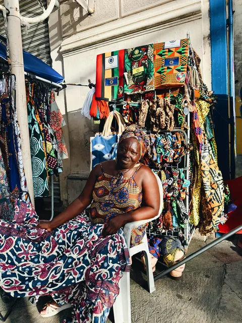 Market vendor, Salvador