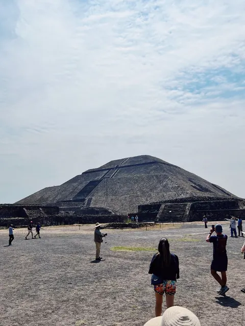 The Pyramid of the Sun at Teotihuacan