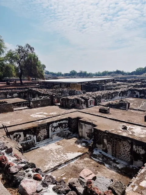 Ancient ruins at Teotihuacan