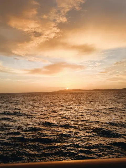 Sunset on the Caribbean