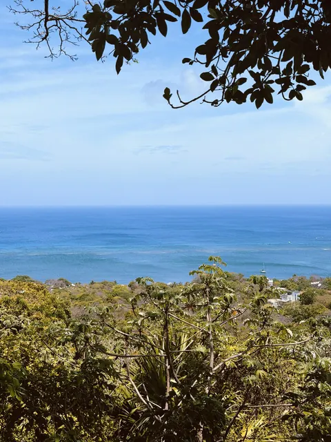 A view from high above Roatán