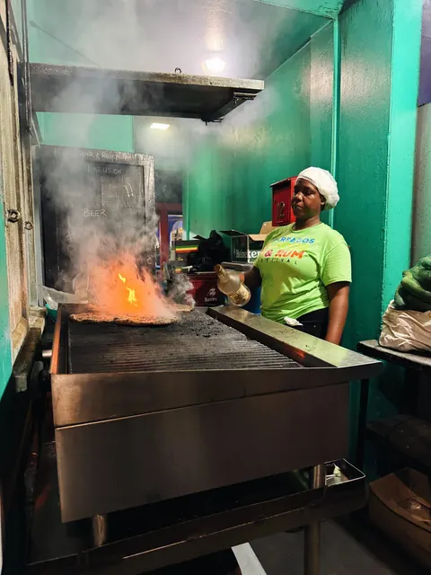 Cooking over an open flame