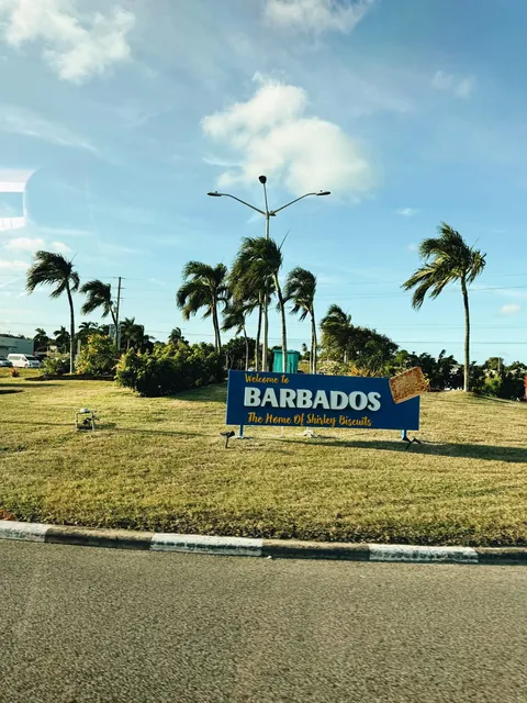 Welcome to Barbados sign
