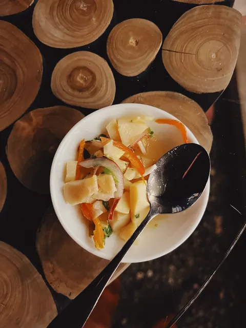 Fresh ceviche served in Guanacaste, Costa Rica