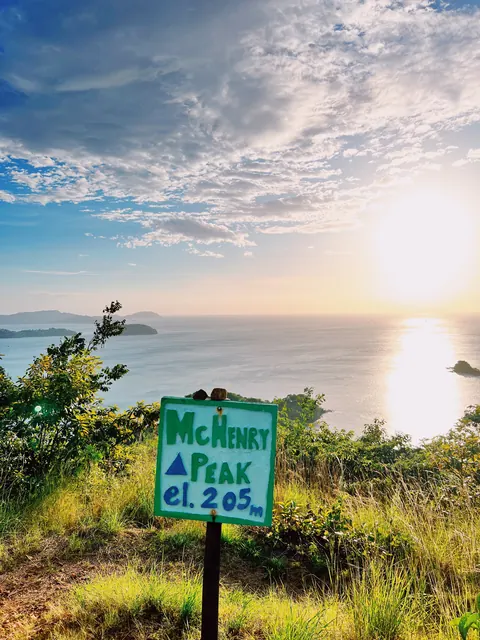 A view along the Pacific coast of Guanacaste