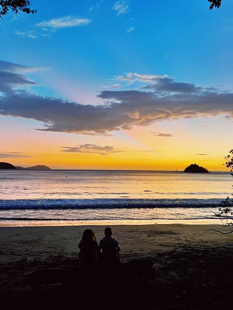 Sunset over the Pacific in Guanacaste