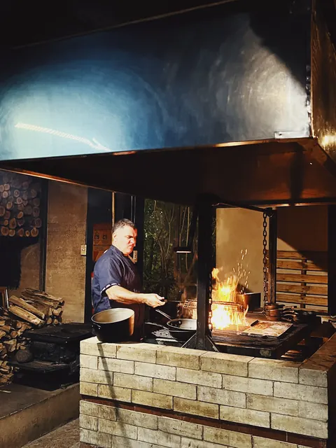 Live-fire cooking at La Pampa in Costa Rica
