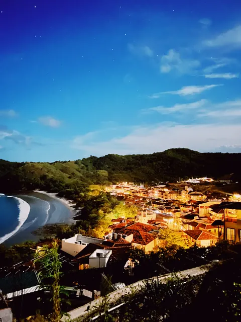 The hillside and coast of Las Catalinas in Guanacaste